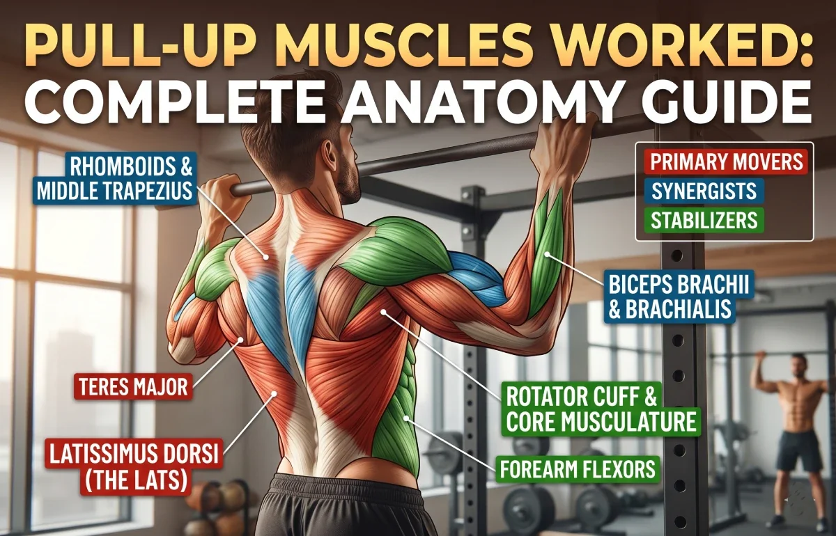 Pull-Up Muscles Worked: Complete Anatomy Guide for Athletes